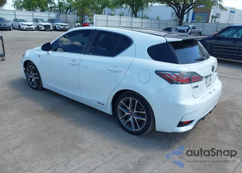 2015 Lexus Ct 200H z USA, uszkodzony, nr VIN JTHKD5BH4F2239169